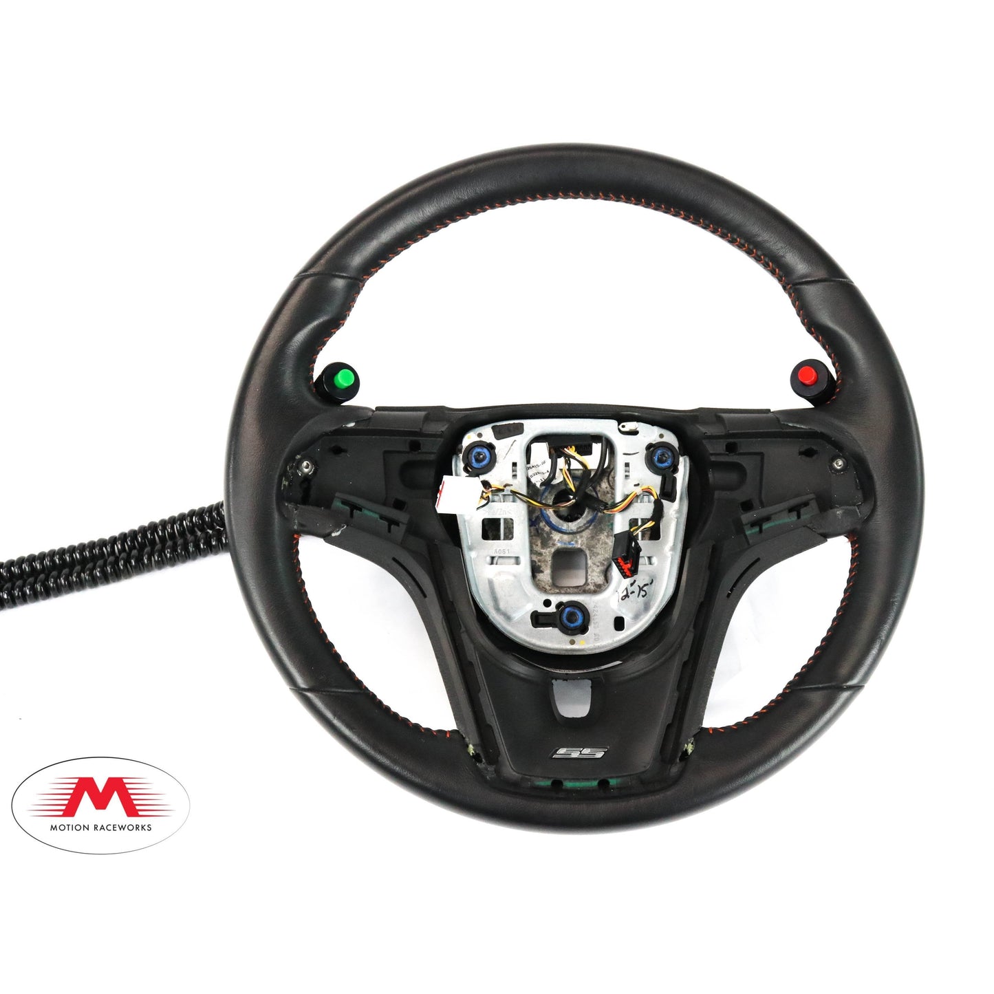 2012-15 Camaro 5th Gen Steering Wheel Button Bracket Black Anodized 15-00013