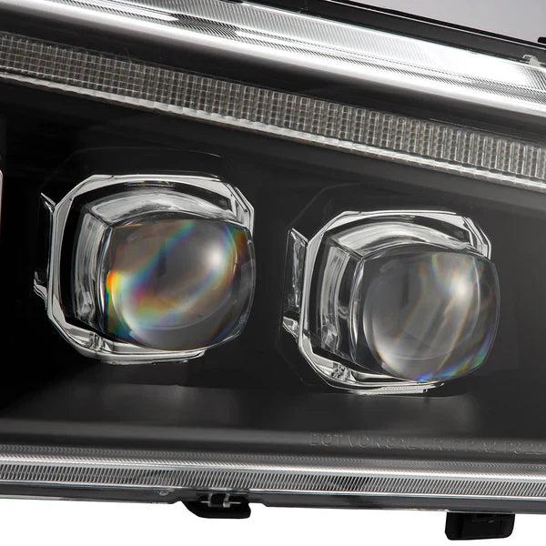 AlphaRex Nova-Series LED Projector Headlights, 2003-2007 Silverado LB7/LLY/LBZ