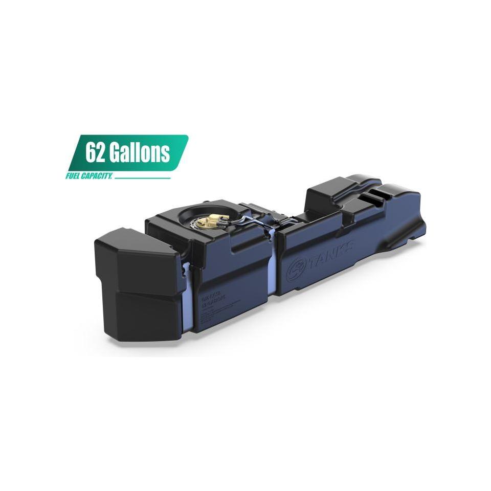 S&B 62 Gallon Replacement Tank, 2001-2004 Crew Cab Short Bed LB7