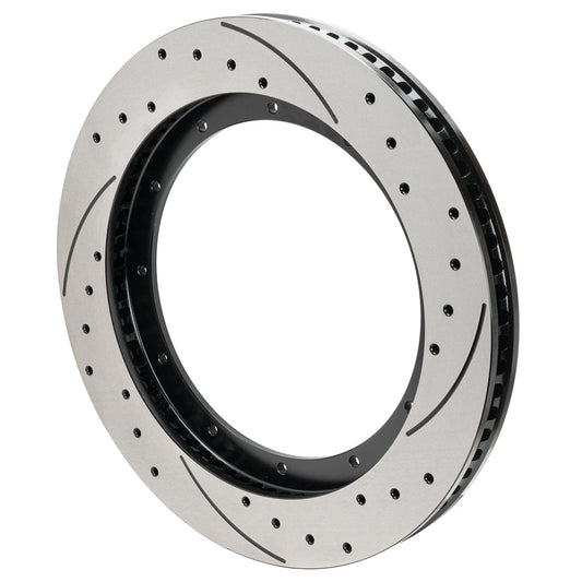 Wilwood TC6R Replacement Drilled & Slotted Brake Rotors, 2001-2010 LB7/LLY/LBZ/LMM