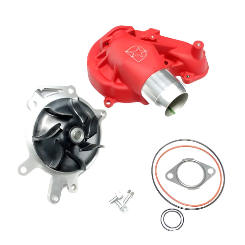 DmaxStore Complete Water Pump Replacement Kit, 2006-2016 LBZ/LMM/LML
