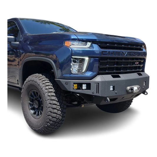 Chassis Unlimited Octane Series Front Winch Bumper, 2020-2023 L5P