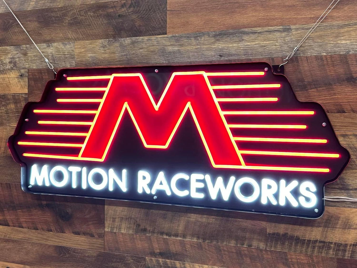 Motion Raceworks LED Neon Shop Sign 40