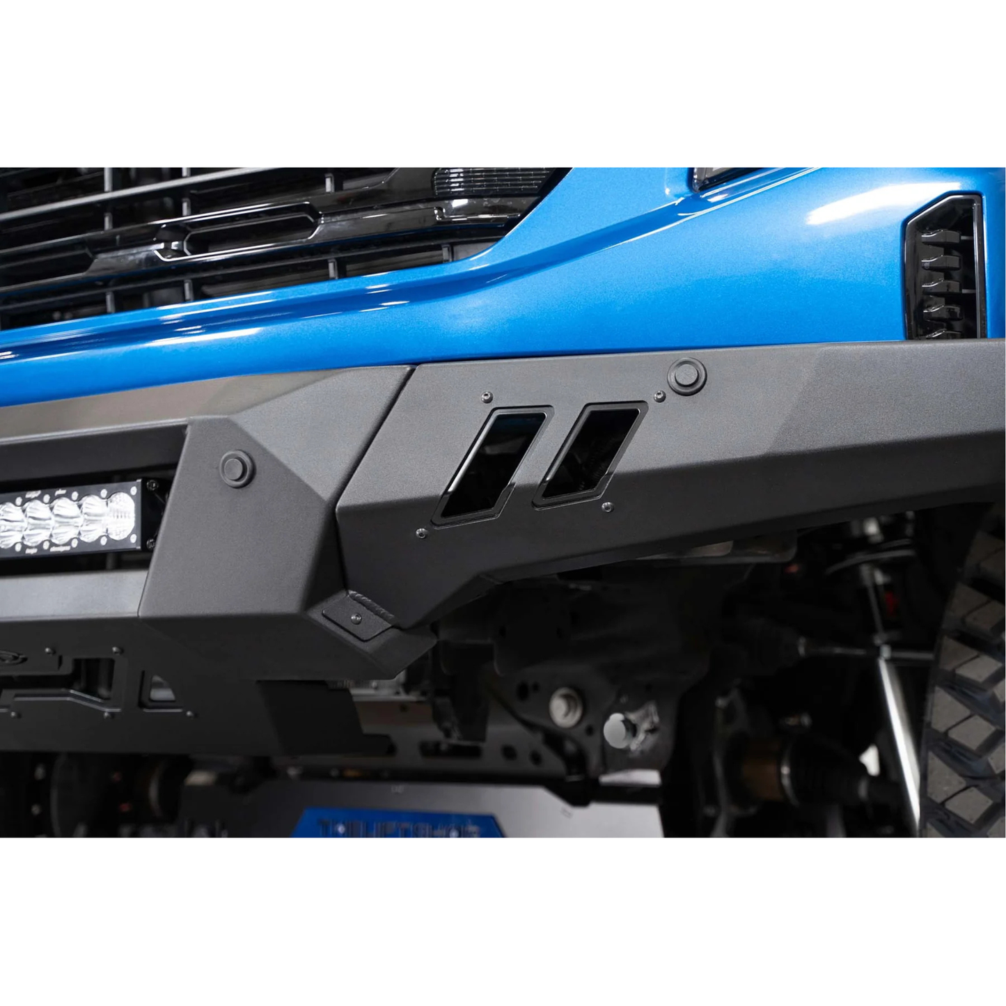 Addictive Desert Designs GMC Black Label Front Bumper, 2022.5-2024 LZ0