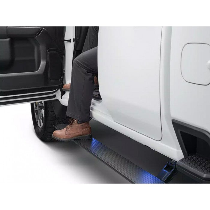 Amp Research PowerStep Running Boards, 2020-2022 LM2