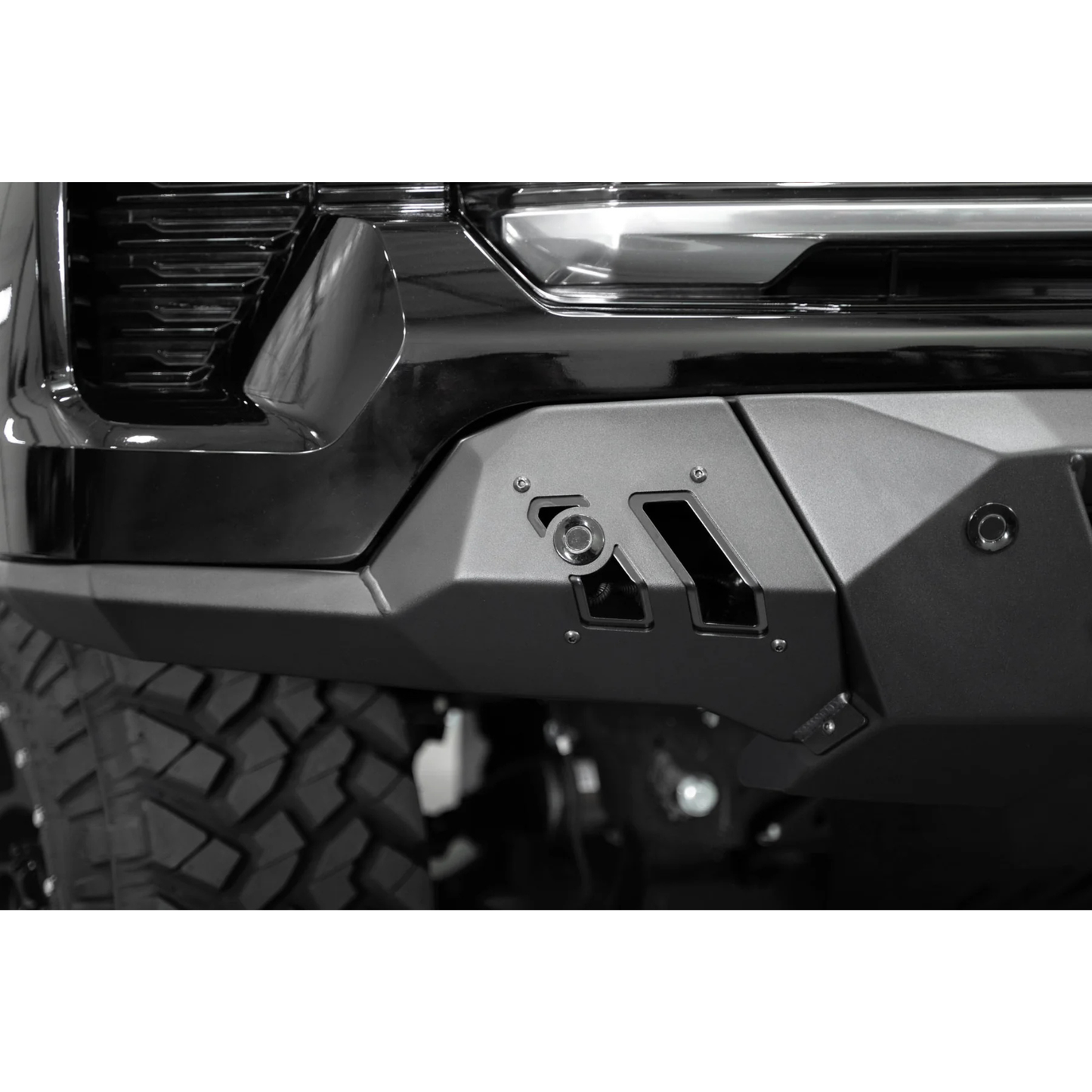 Addictive Desert Designs Chevy Black Label Front Bumper, 2022.5-2024 LZ0