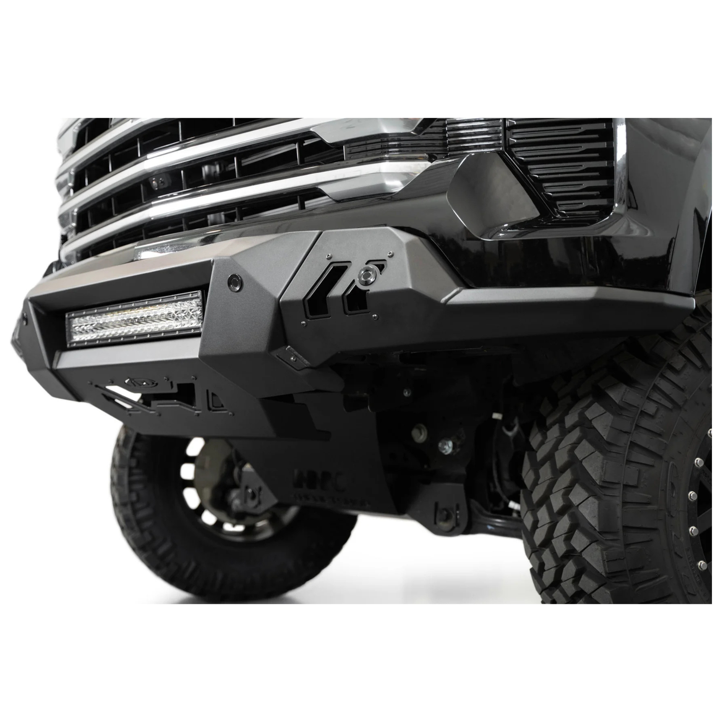 Addictive Desert Designs Chevy Black Label Front Bumper, 2022.5-2024 LZ0
