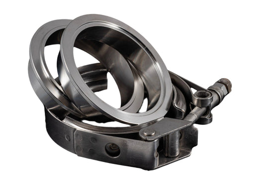 5.0" Stainless Steel V-Band Flange Assembly with Clamp