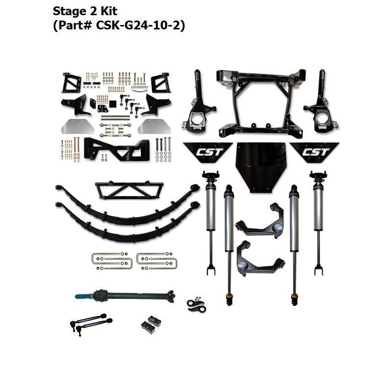 CST 10" HD Lift Kit, 2020-2025 L5P