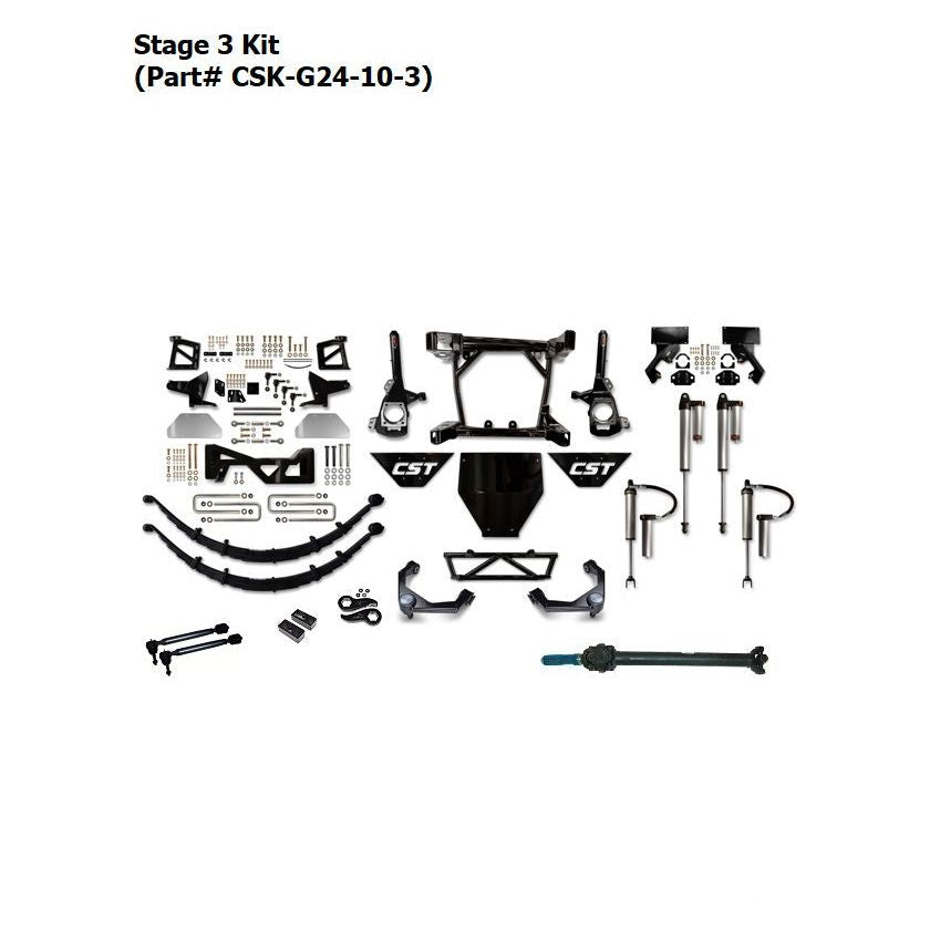 CST 10" HD Lift Kit, 2020-2025 L5P