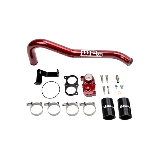 WC Fab Thermostat Housing/Upper Coolant Pipe, 06-10 LBZ/LMM WCF100420