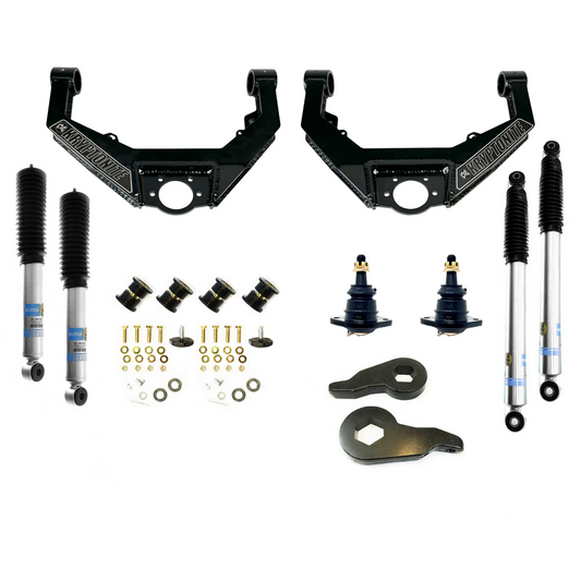 Kryptonite Stage 3 Leveling Kit w/Bilstein 5100, 2001-2010 LB7/LLY/LBZ/LMM