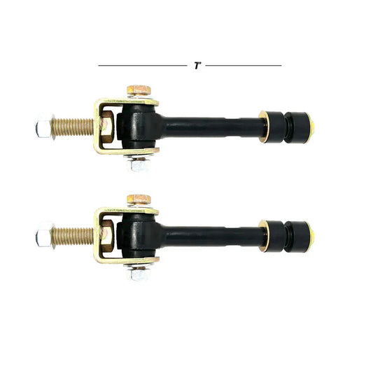 Kryptonite Sway Bar End Links (0-2" Lift, 7" Long), 2001-2019 LB7/LLY/LBZ/LMM/LML/L5P