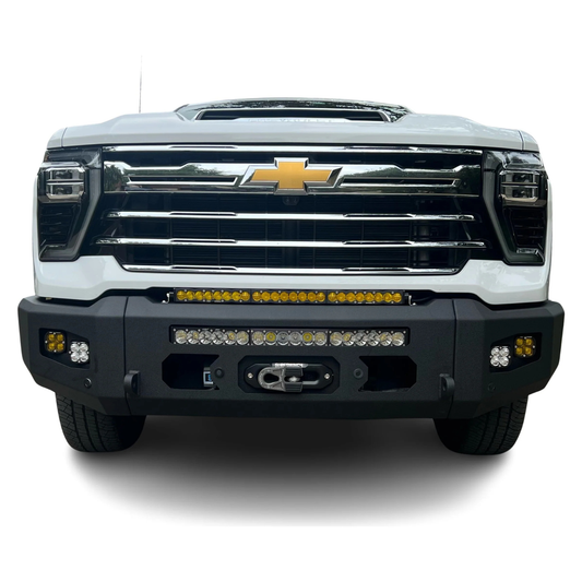 Chassis Unlimited Attitude Series Front Winch Bumper, 2024-2025 L5P