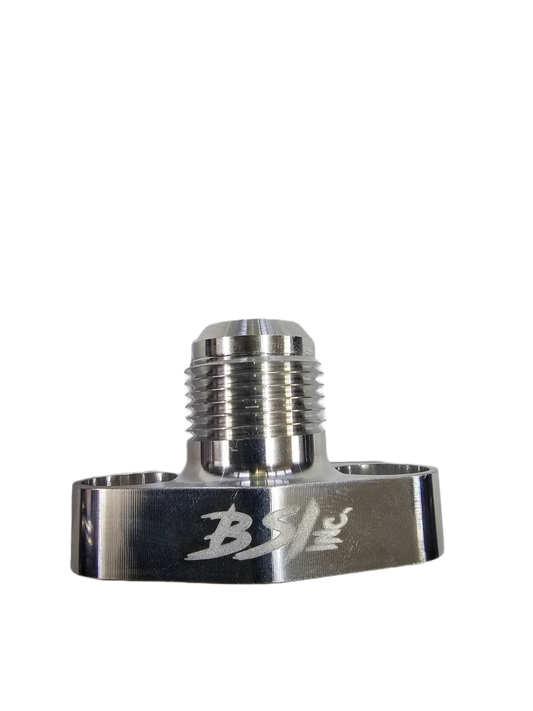 35mm Billet 10AN Turbo Drain Oil Flange for Small-Frame Turbochargers