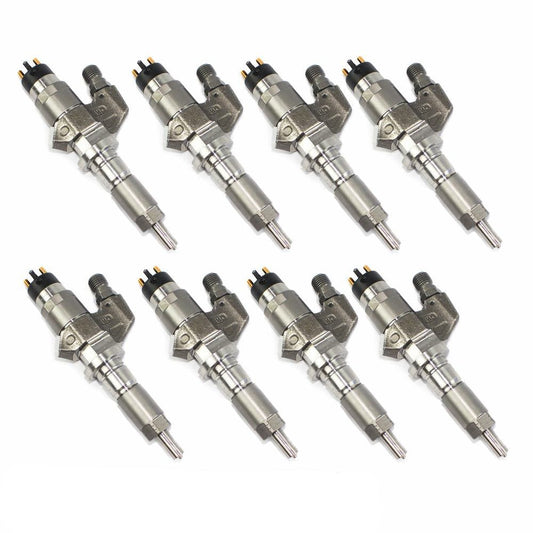 Genuine Bosch Reman Fuel Injector Set, 2001-2004 LB7