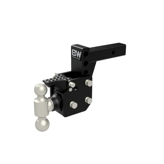 B&W Dual Ball Pintle Tow & Stow Hitch 2.5" Shank