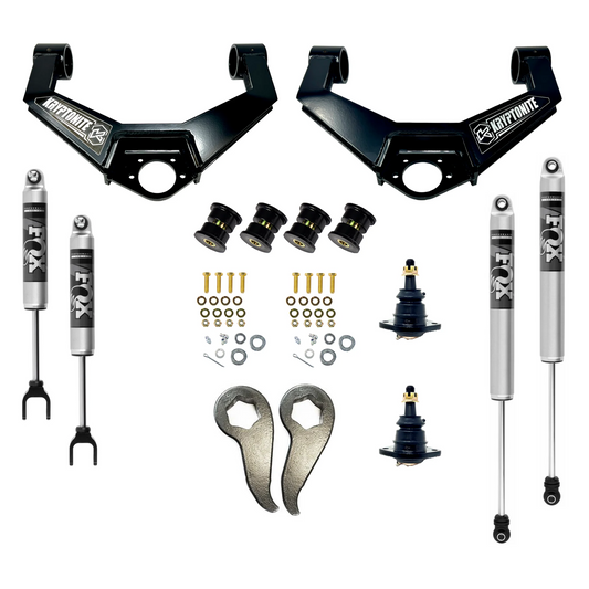 Kryptonite Stage 3 Leveling Kit w/Fox 2.0 IFP, 2011-2019 LML/L5P