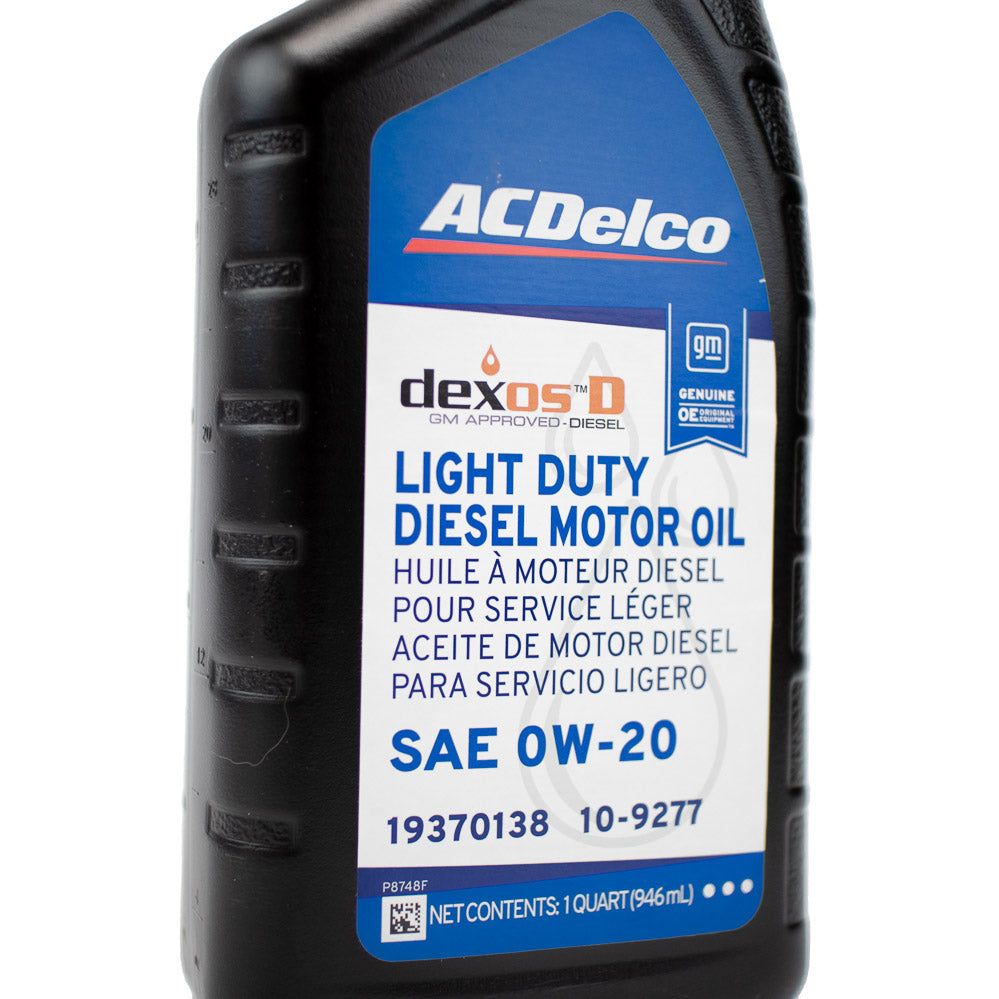 AcDelco 3.0L Duramax Oil Change Kit, 2020-2025 LM2/LZ0