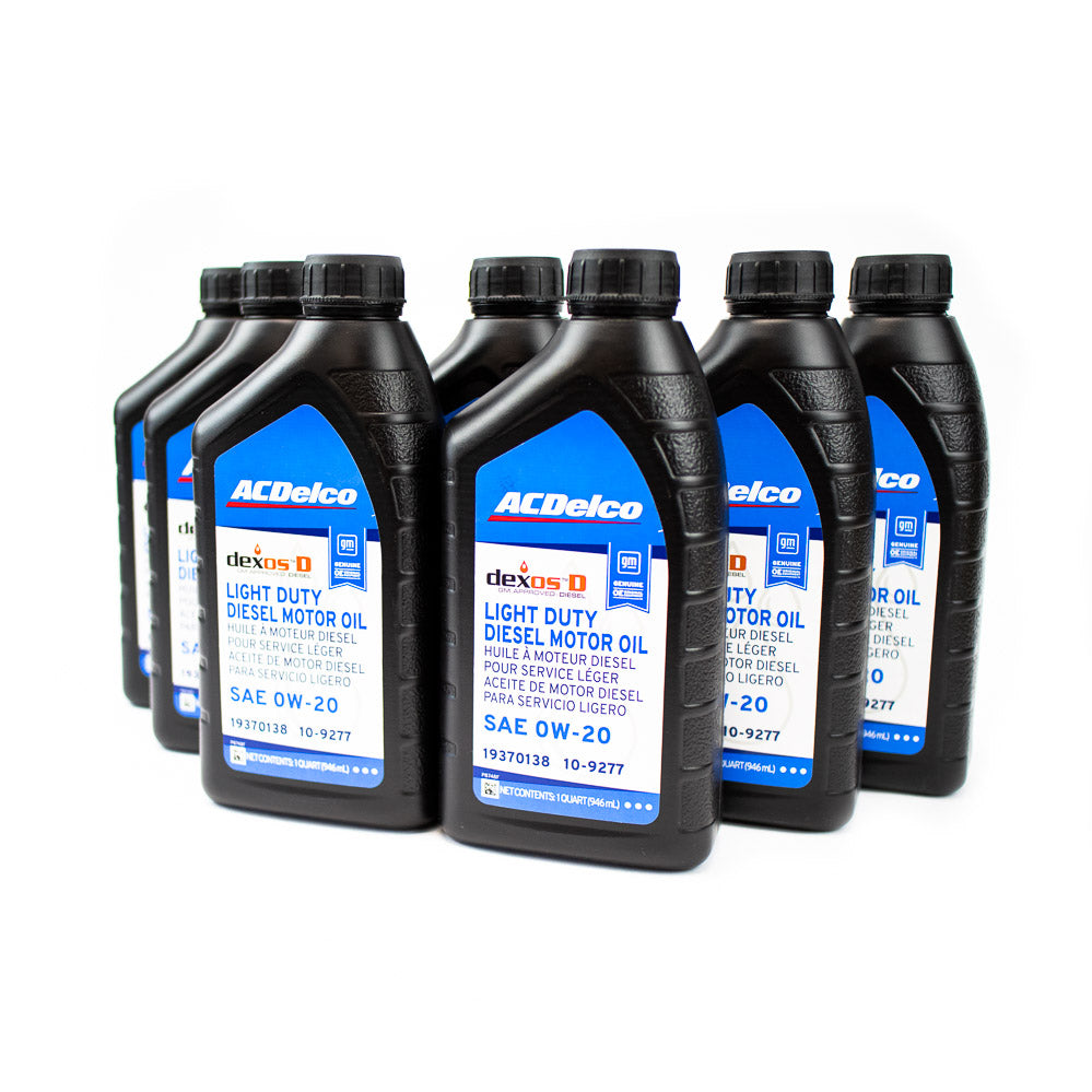 AcDelco 3.0L Duramax Oil Change Kit, 2020-2025 LM2/LZ0