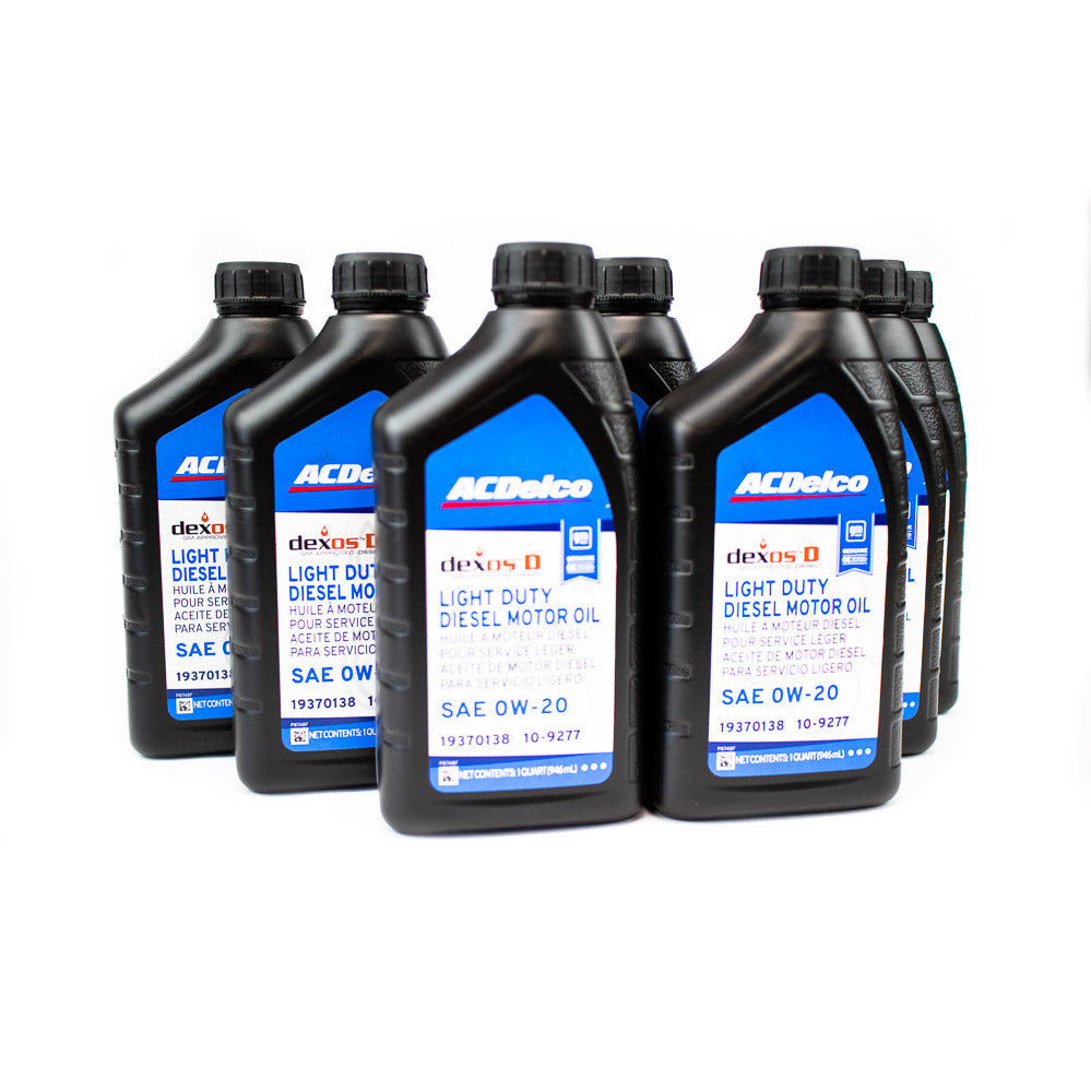 AcDelco 3.0L Duramax Oil Change Kit, 2020-2025 LM2/LZ0