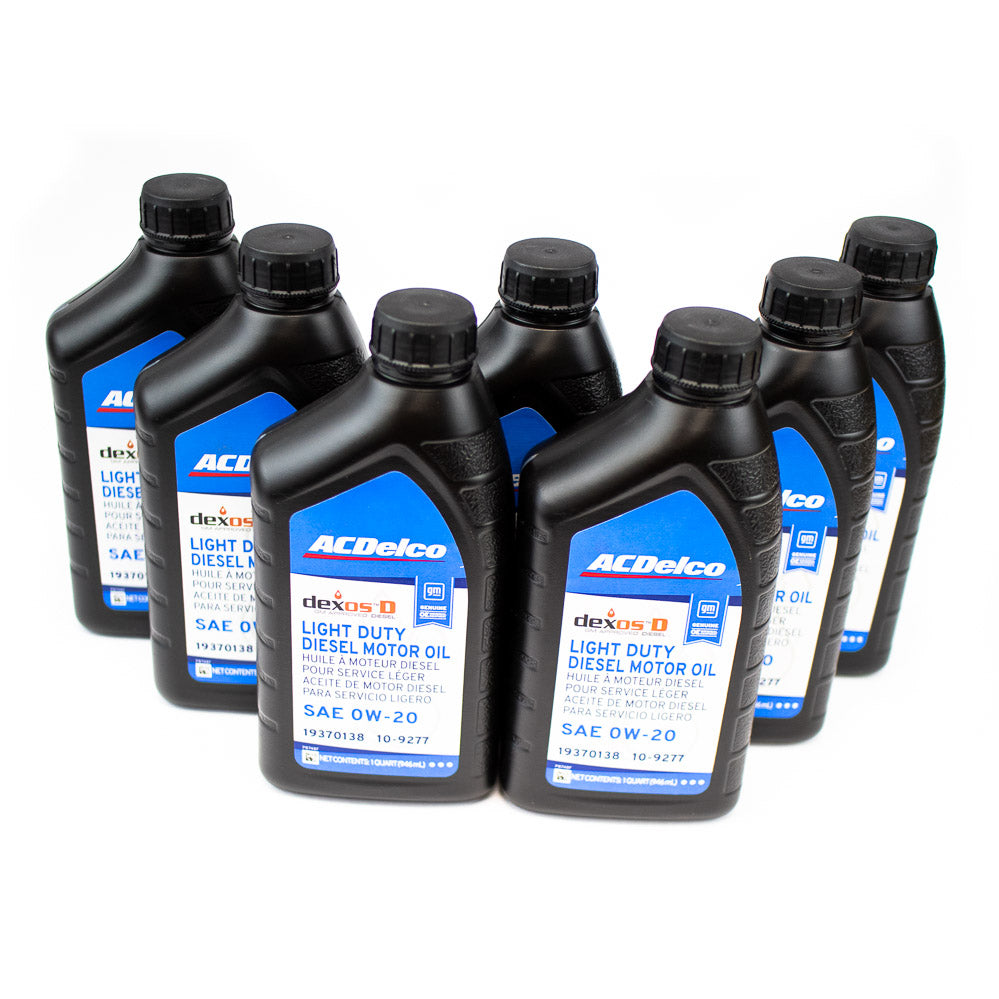 AcDelco 3.0L Duramax Oil Change Kit, 2020-2025 LM2/LZ0
