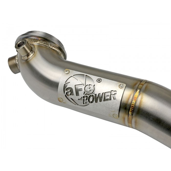 aFe Power MACH Force XP 3" 409 Stainless Downpipe, 2015.5-2016 LML