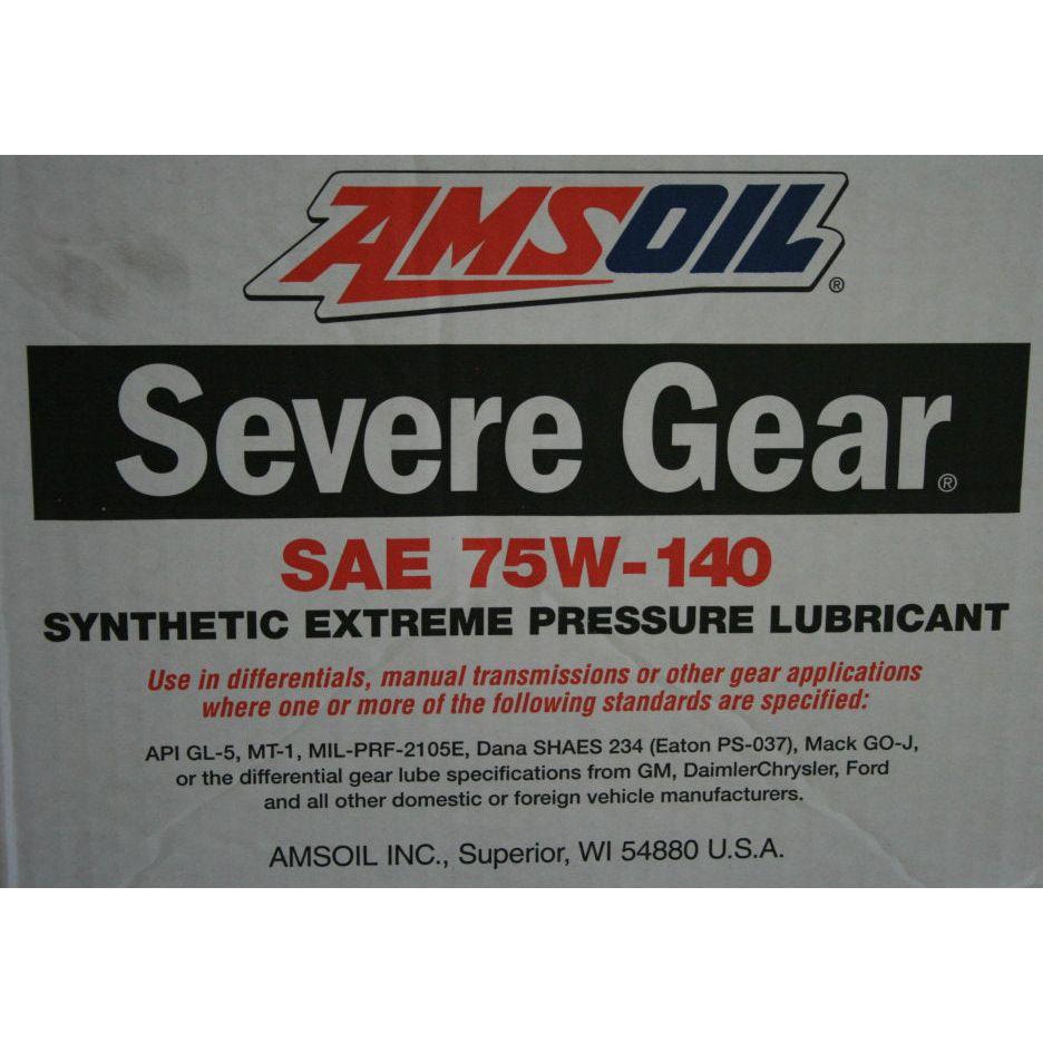 Amsoil Severe GearÂ® Synthetic Extreme Pressure Gear Lube 75W-140(Quart) 2001-2024 LB7/LLY/LBZ/LMM/LML/L5P