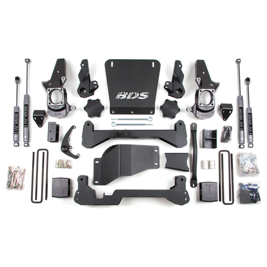 BDS 7" Lift Kit, 2001-2010 LB7/LLY/LBZ/LMM
