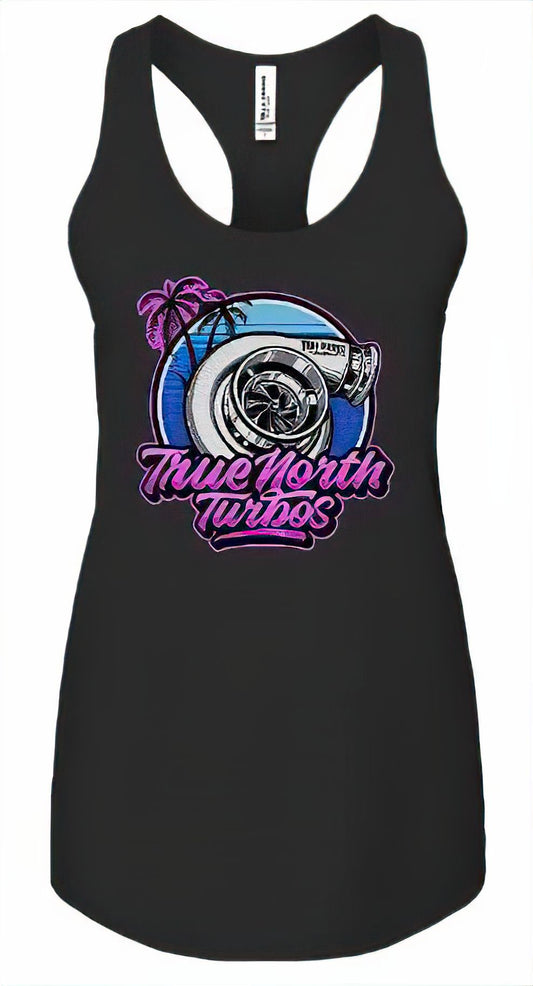 True North Turbos - Ladies Racerback Tank