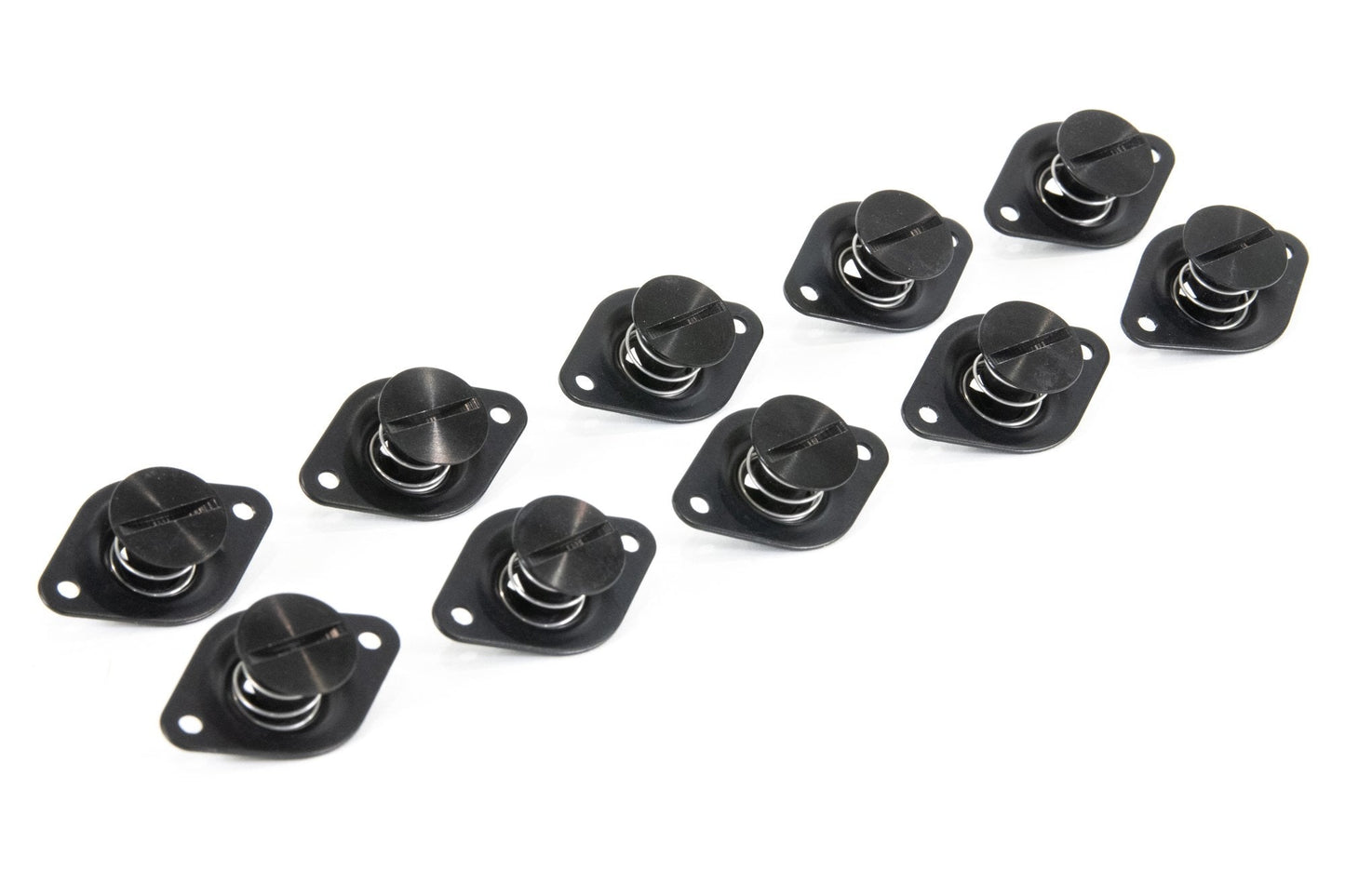 1994-98 SN95 Ford Mustang Dzus Rails (44.25") Black Anodized 30-10008