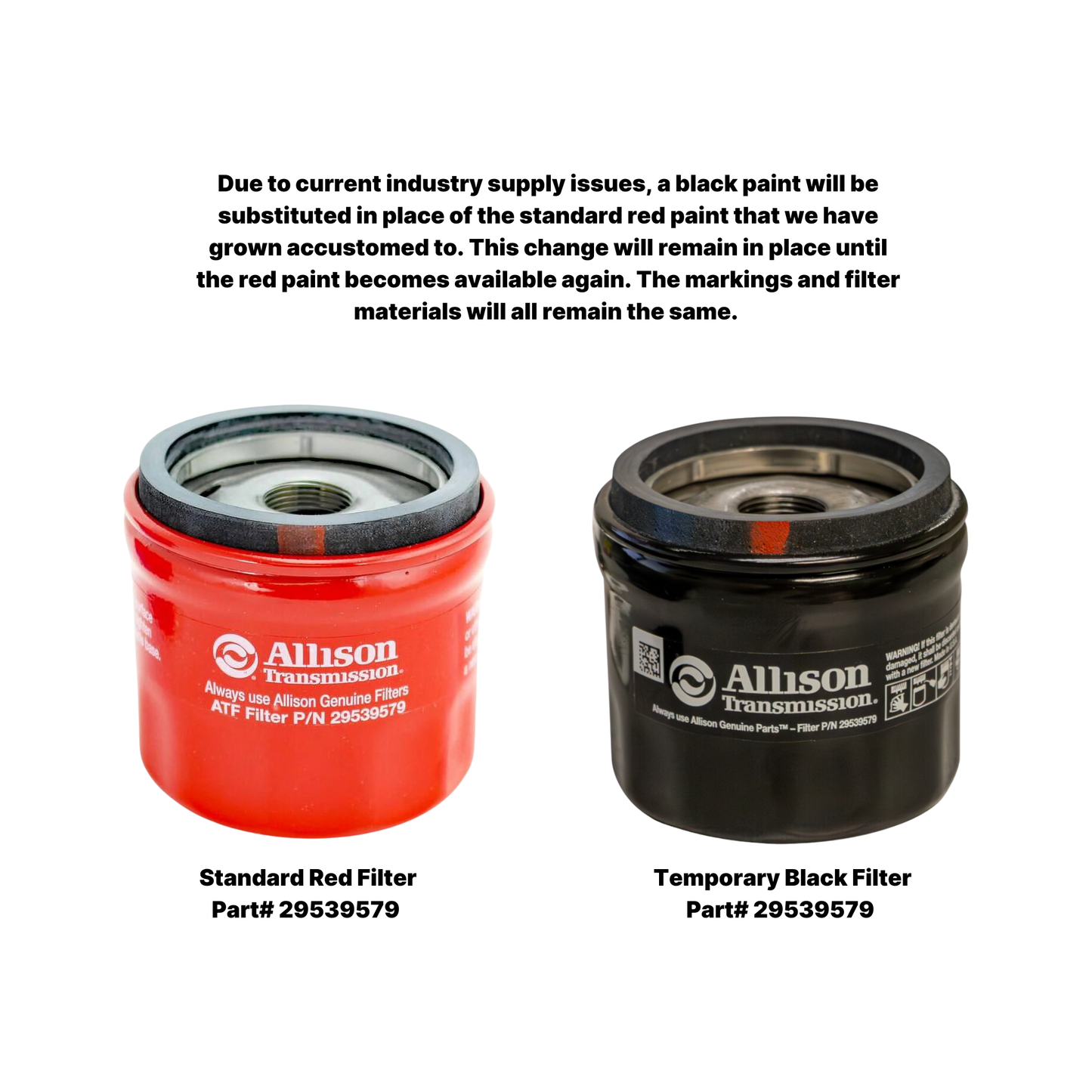 Allison Transmission Spin On Filter, 2001-2019 LB7/LLY/LBZ/LMM/LML/L5P