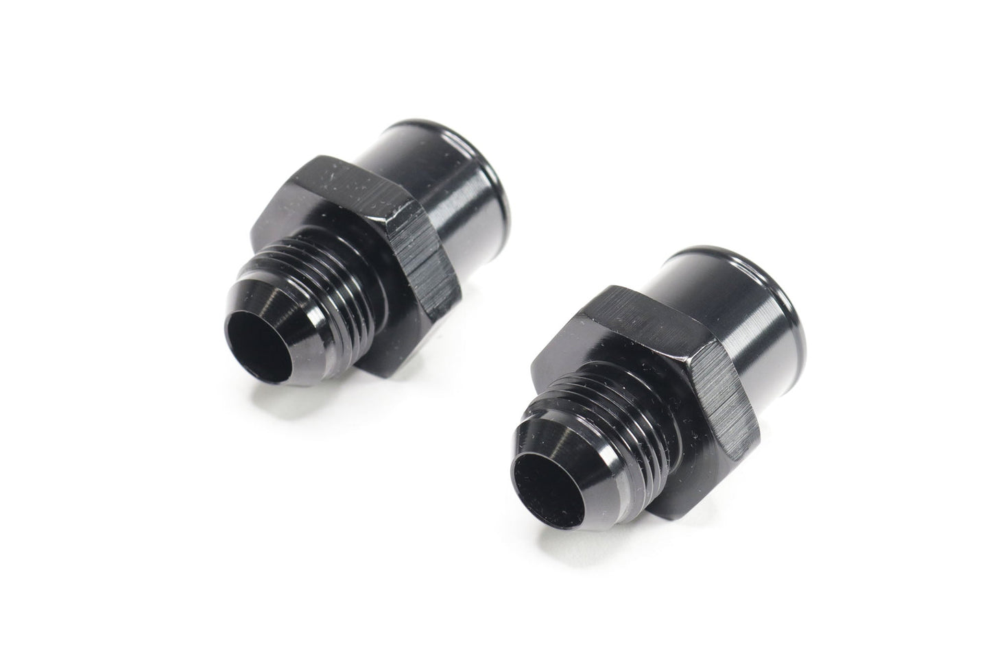 SBC 10AN Valve Cover Adapter Fittings for Push-In Grommet (Pair)